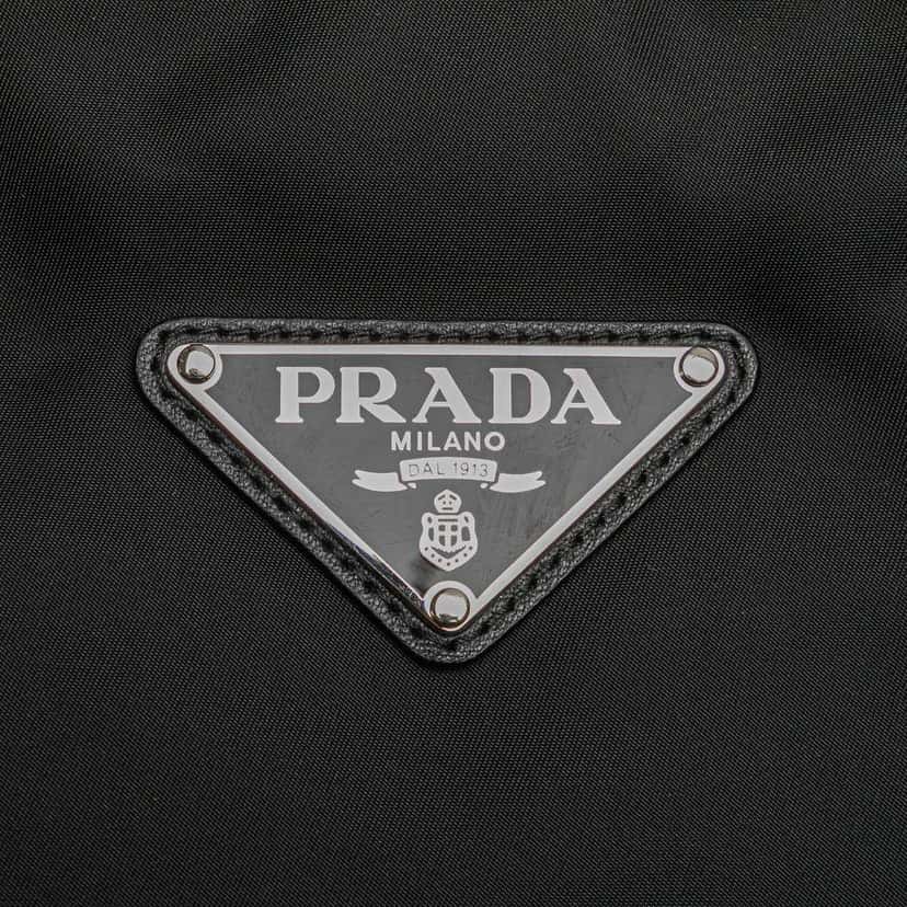 Prada Tessuto Tote Black Good condition - Box View