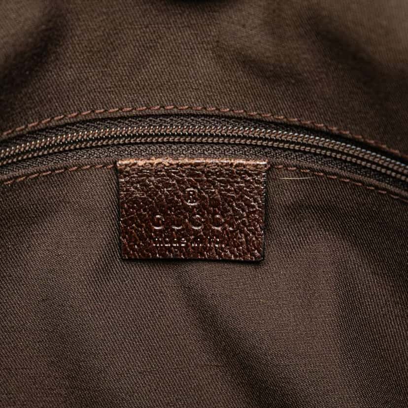 Gucci GG Canvas Eclipse Shoulder Bag Brown Canvas Good condition - Box View