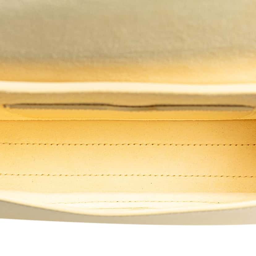 Dior Calfskin Bobby East West Crossbody Yellow Leather Good condition - Box View