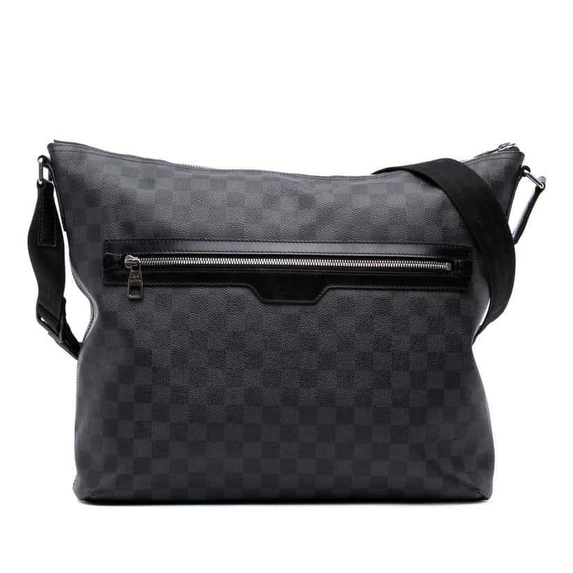 Louis Vuitton Damier Graphite Mick MM Black Good condition - Front View