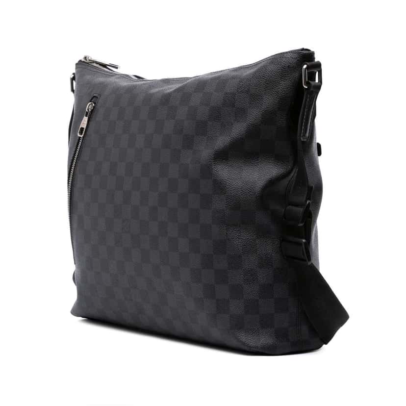 Louis Vuitton Damier Graphite Mick MM Black Good condition - Back View