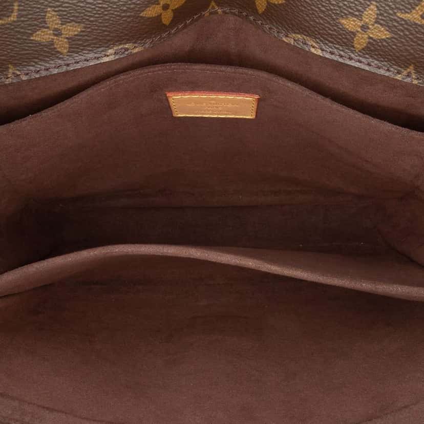 Louis Vuitton Monogram Pochette Metis Brown Good condition - Model View
