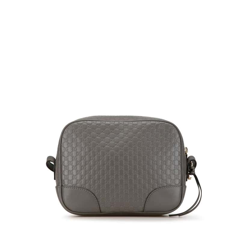 Gucci Mini Microguccissima Bree Crossbody Grey Leather Good condition - Inside View