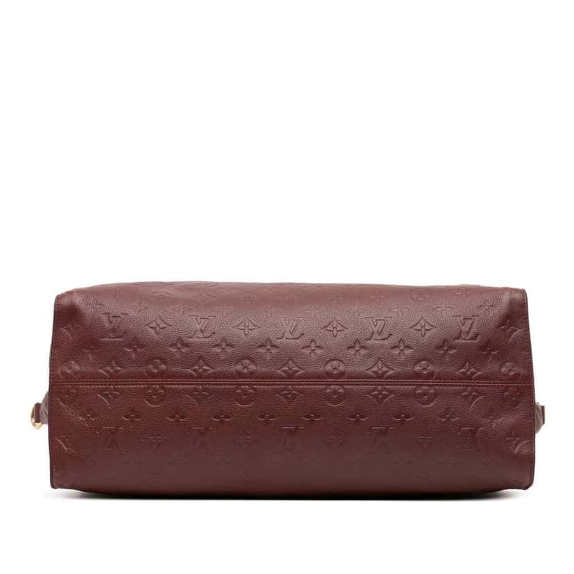 Louis Vuitton Monogram Empreinte Lumineuse GM Red Leather Good condition - Inside View