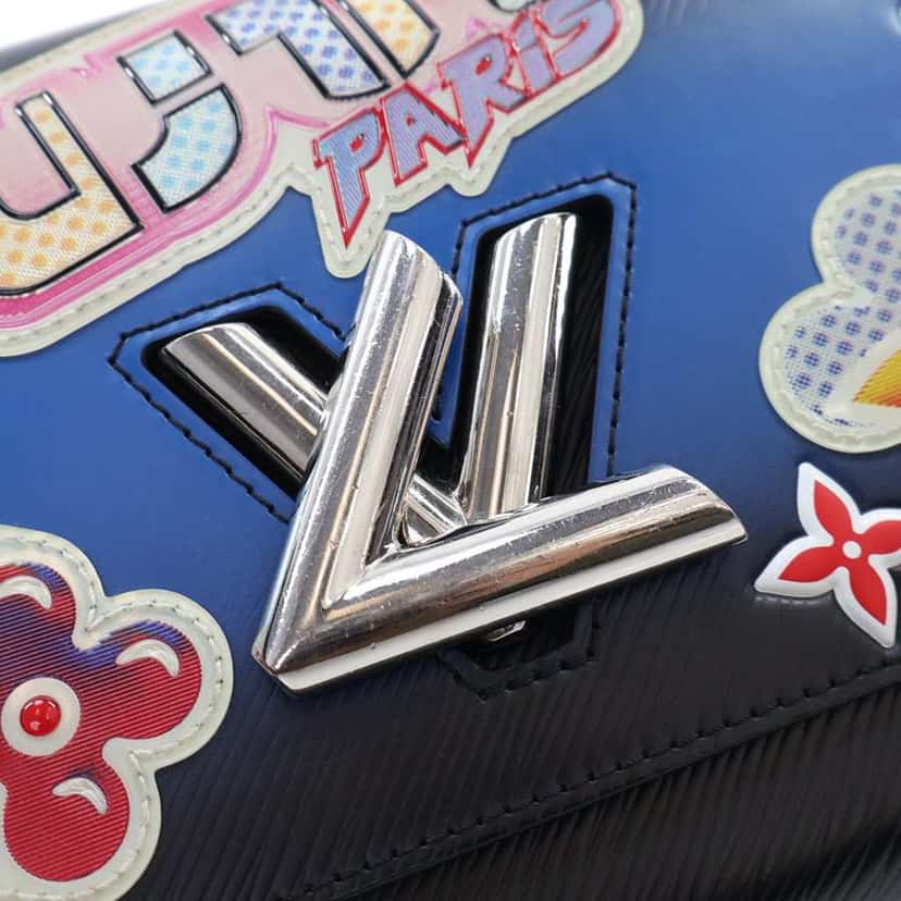 Louis Vuitton Epi Kawaii Blossom Twist MM Black Leather Good condition - Box View