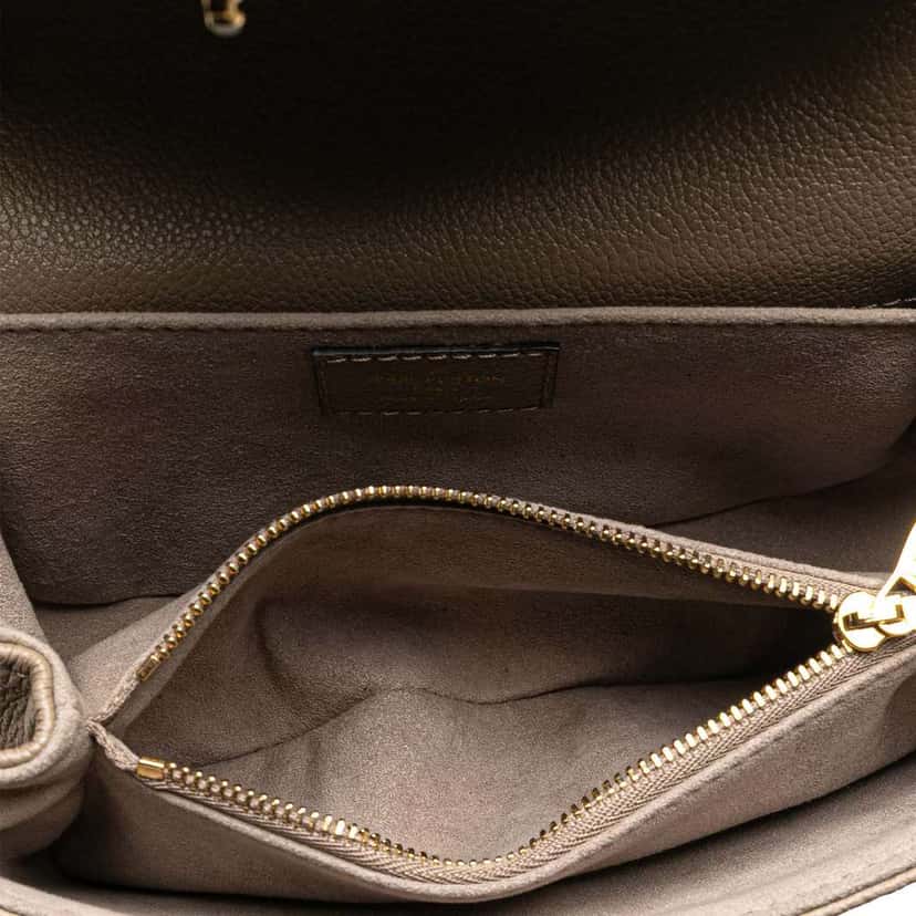 Louis Vuitton Monogram Empreinte Pochette Metis East West Brown Leather Very good condition - Model View