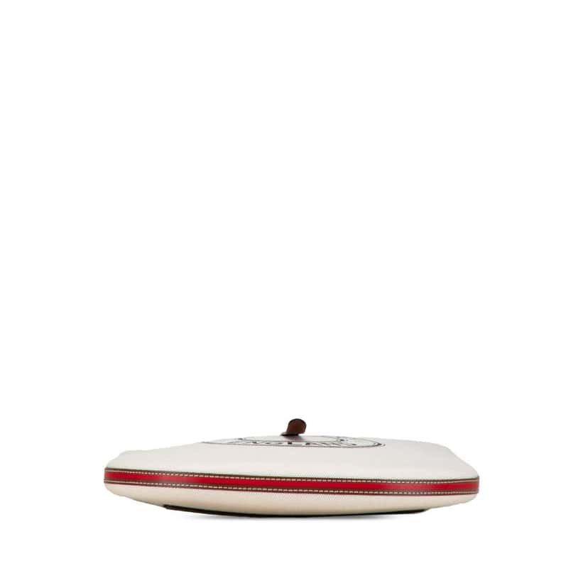 Burberry Printed Canvas Logo Anne Crossbody White Canvas Good condition - Inside View