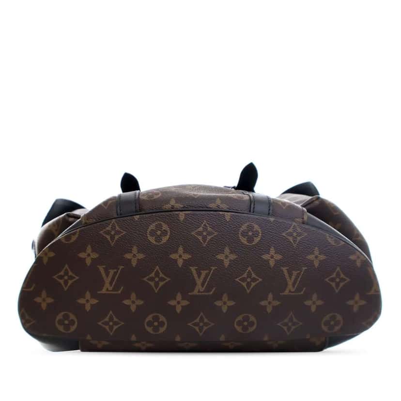 Louis Vuitton Monogram Macassar Christopher Backpack MM Brown Good condition - Inside View