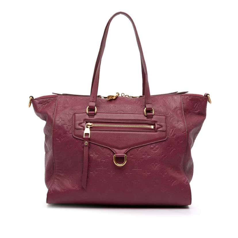 Louis Vuitton Monogram Empreinte Lumineuse PM Red Leather Good condition - Front View
