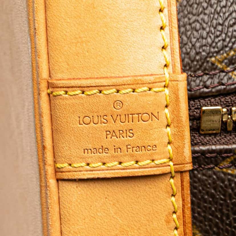 Louis Vuitton Monogram Alma PM Brown Good condition - Box View