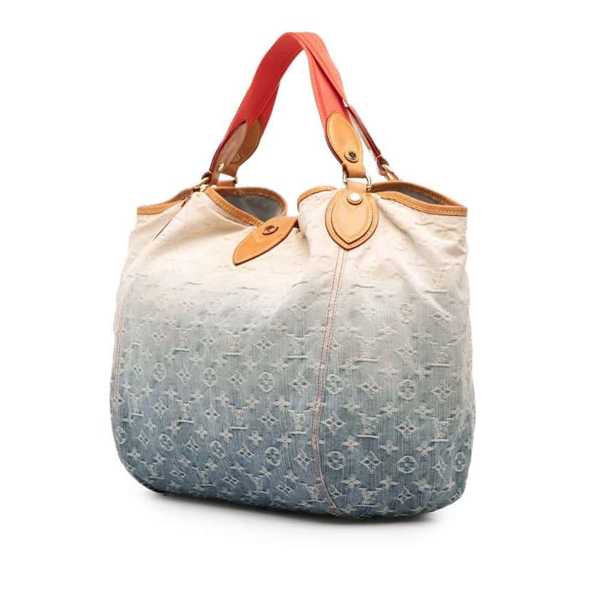 Louis Vuitton Monogram Denim Sunbeam Blue Denim Good condition - Back View
