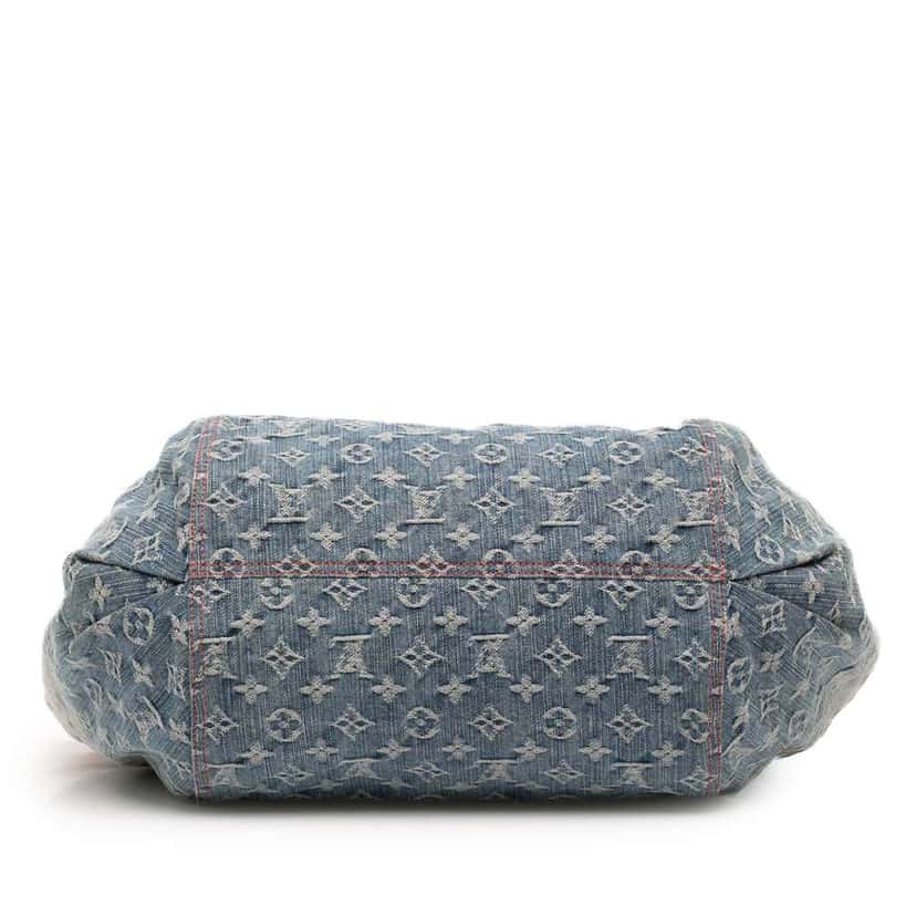 Louis Vuitton Monogram Denim Sunbeam Blue Denim Good condition - Inside View