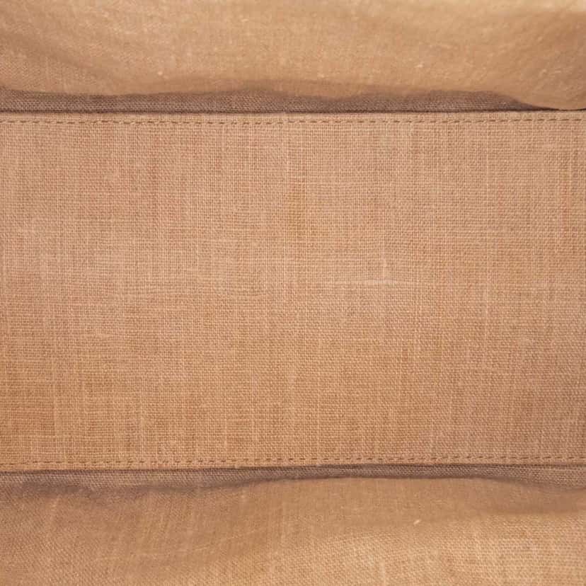Fendi Canvas Pequin Shoulder Bag Brown Canvas Good condition - Model View