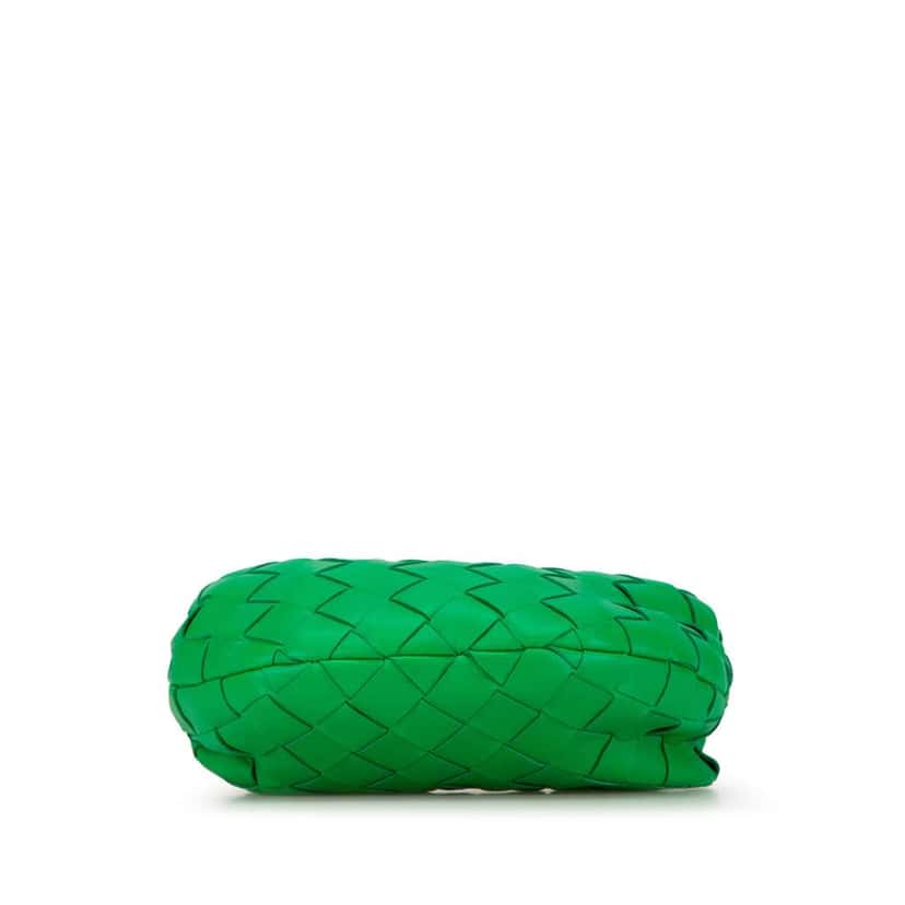 Bottega Veneta Candy Nappa Intrecciato Jodie Green Leather Very good condition - Inside View