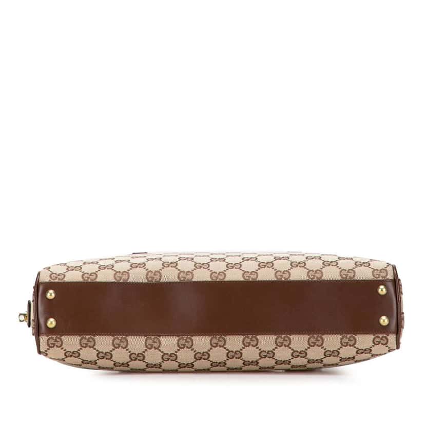 Gucci GG Canvas Shoulder Bag Brown Canvas Very good condition - Inside View