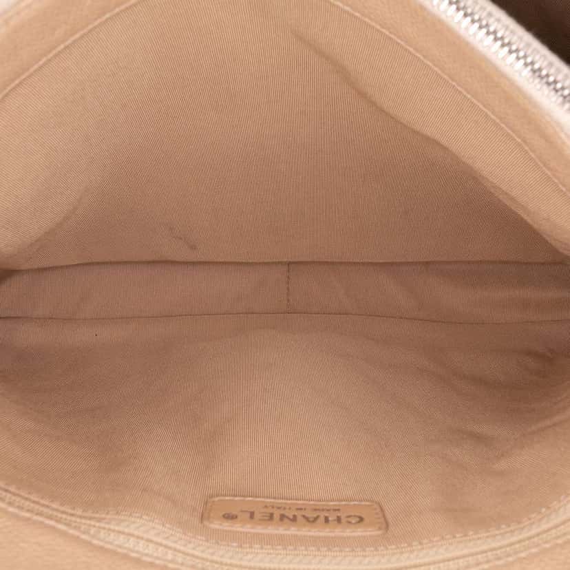 Chanel Caviar Grand Shopping Tote Brown Leather Good condition - Box View