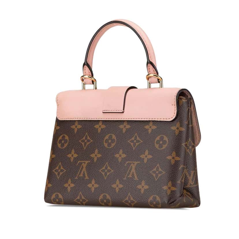 Louis Vuitton Monogram Locky BB Brown Canvas Good condition - Back View