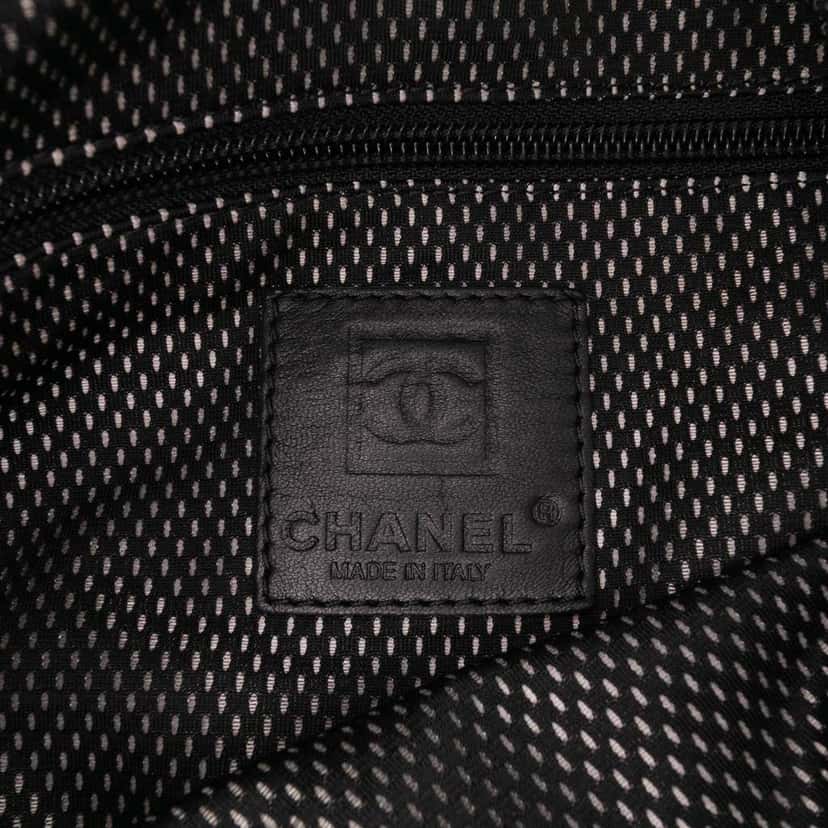 Chanel Sports Line Nylon Duffle Bag Black Good condition - Box View
