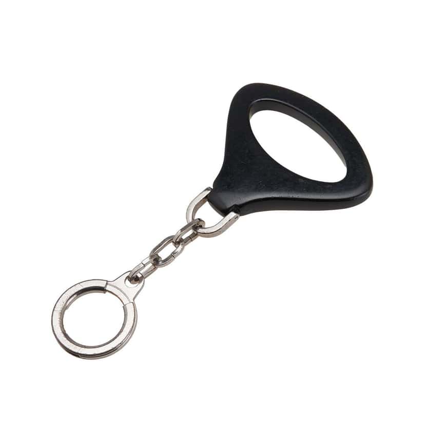 Louis Vuitton Porte Cles Epi Z Bag Charm and Key Chain Black Brass Good condition - Back View