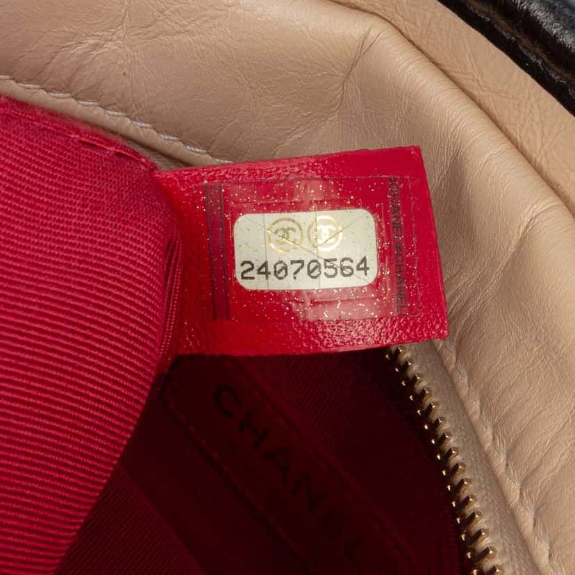 Chanel Large Aged Calfskin Gabrielle Crossbody Brown Leather Very good condition - Box View