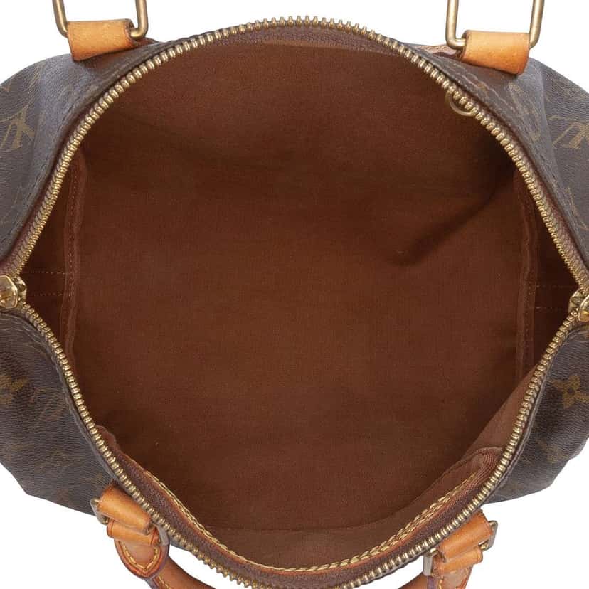 Louis Vuitton Monogram Speedy 30 Brown Good condition - Model View