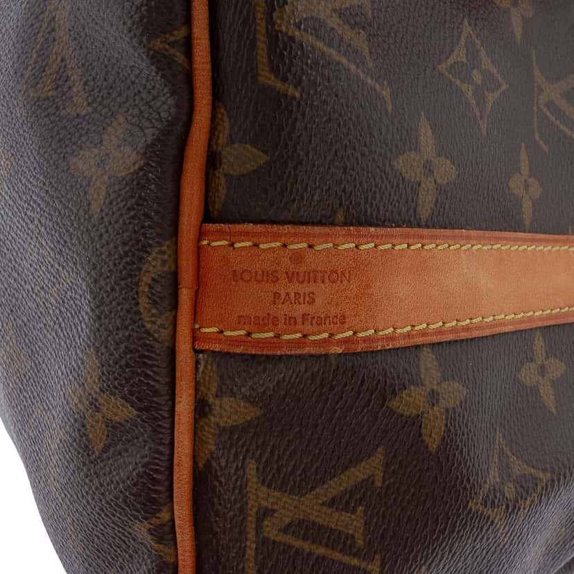 Louis Vuitton Monogram Speedy 30 Brown Good condition - Box View
