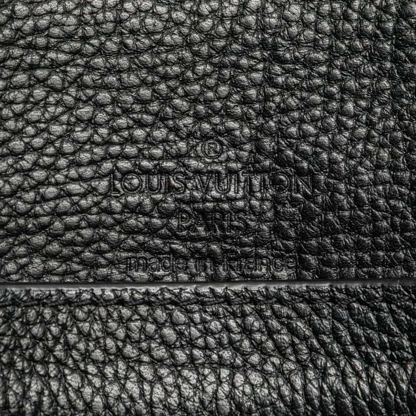 Louis Vuitton Taurillon Serviette Dorian Briefcase Black Leather Good condition - Box View