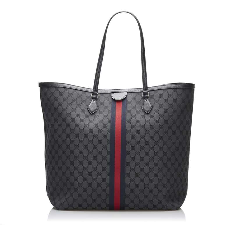 Balenciaga The Hacker Project Graffiti BB Supreme Tote Black Canvas Good condition - Inside View