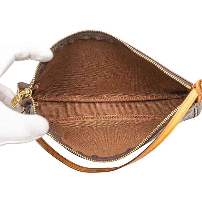 Louis Vuitton Monogram Pochette Accessoires Brown Good condition - Model View