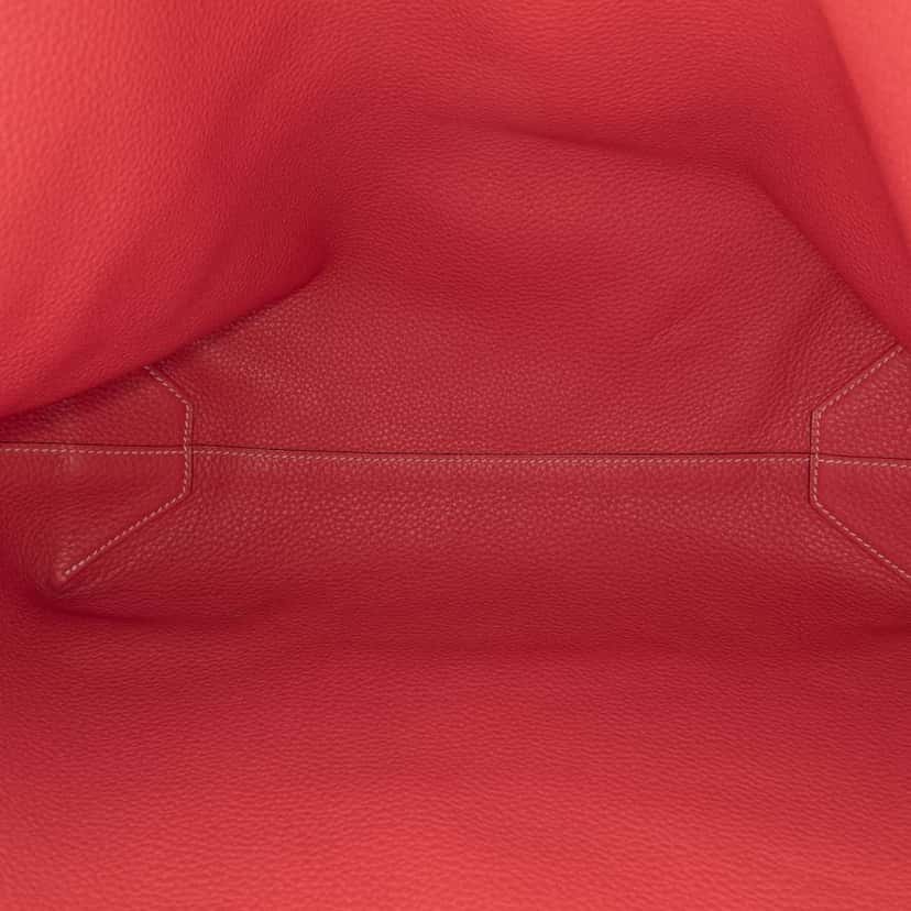 Hermès Clemence Double Sens 36 Red Leather Good condition - Model View