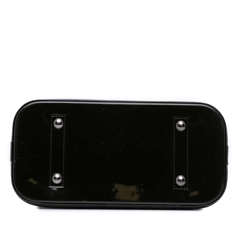 Louis Vuitton Monogram Vernis Alma PM Black Leather Good condition - Inside View