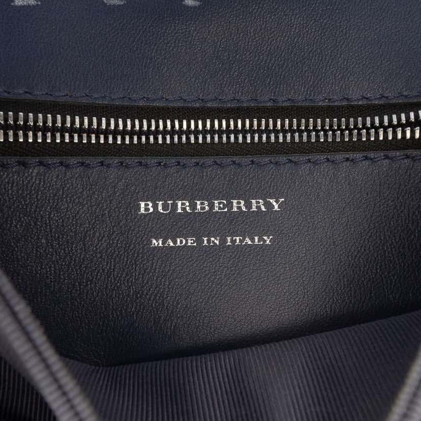 Burberry Haymarket Check Canvas 1983 Link Flap Brown Canvas Good condition - Box View