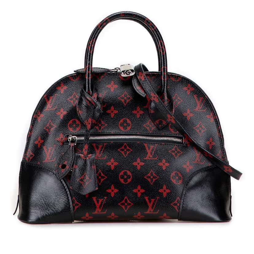 Louis Vuitton Monogram Infrarouge Alma PM Black Good condition - Front View