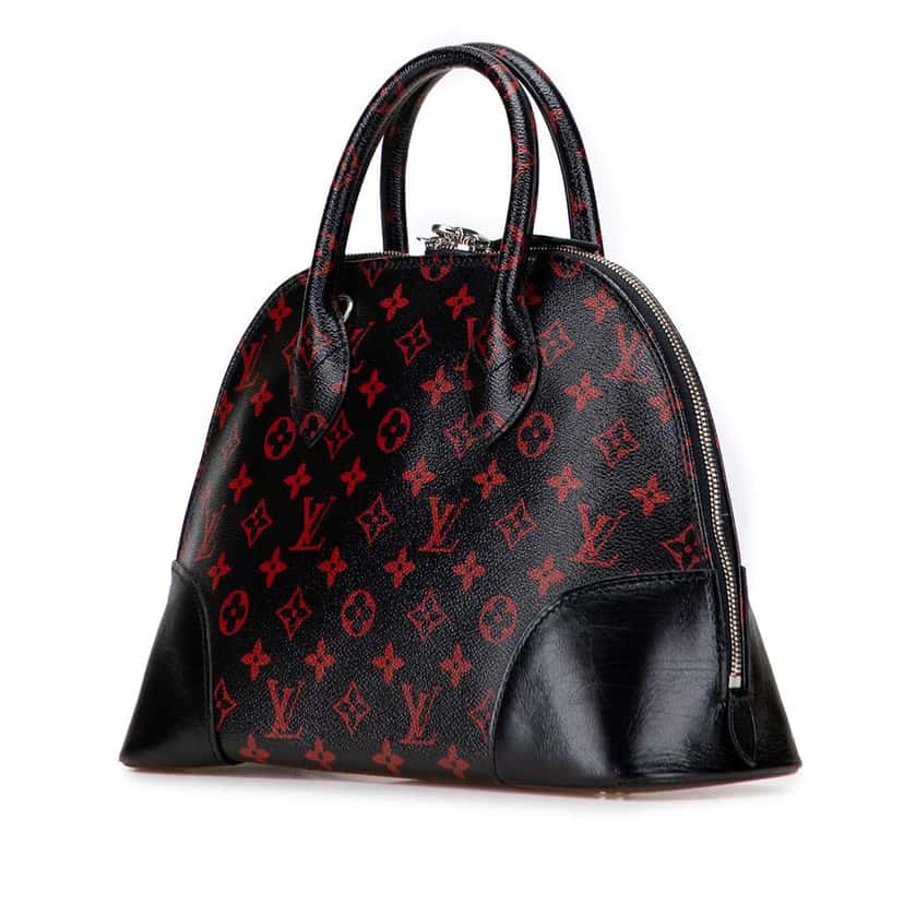 Louis Vuitton Monogram Infrarouge Alma PM Black Good condition - Back View