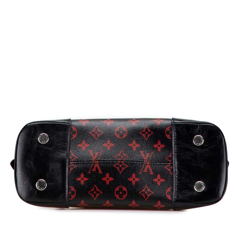 Louis Vuitton Monogram Infrarouge Alma PM Black Good condition - Inside View