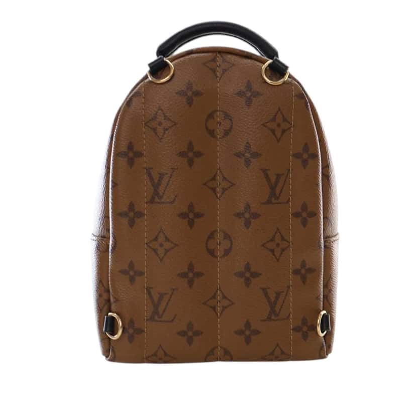 Louis Vuitton Monogram Reverse Mini Palm Springs Brown Good condition - Inside View