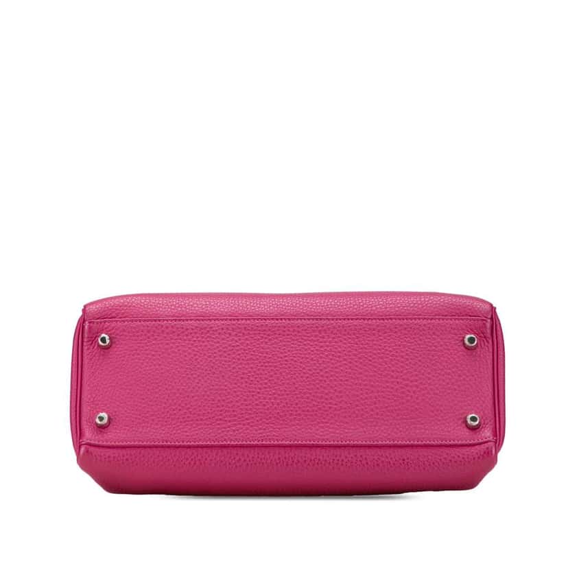 Hermès Togo Kelly II Retourne 32 Pink Leather Good condition - Inside View