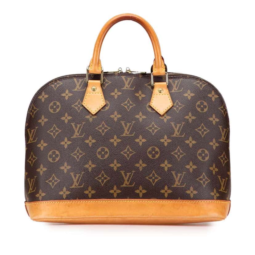 Louis Vuitton Monogram Alma PM Brown Good condition - Front View