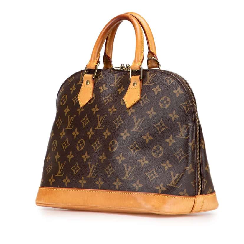 Louis Vuitton Monogram Alma PM Brown Good condition - Back View