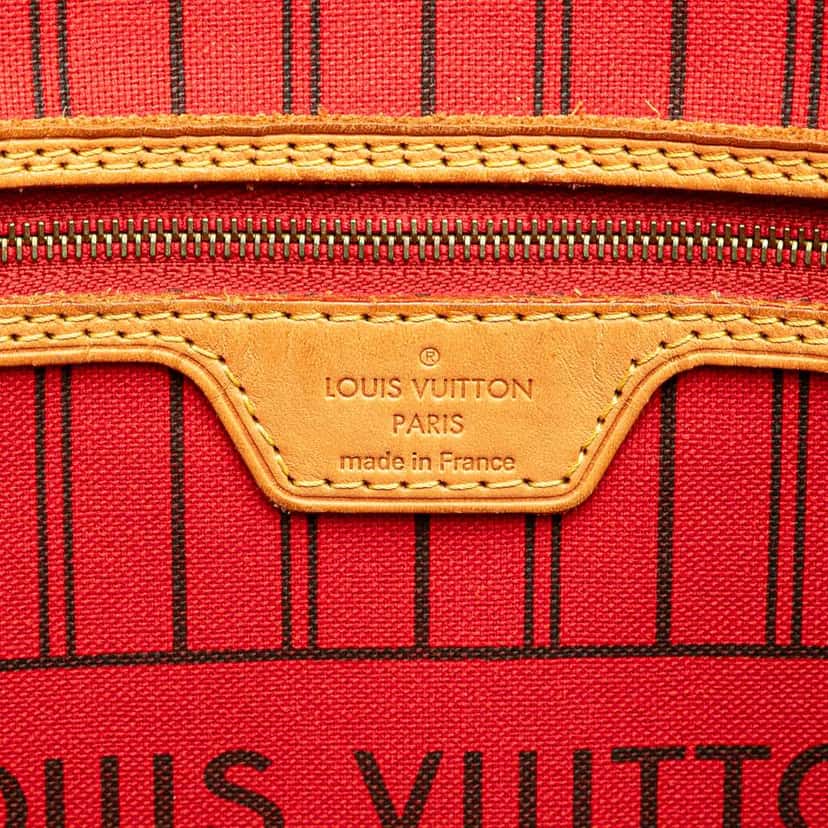 Louis Vuitton Monogram Neverfull MM Brown Good condition - Box View