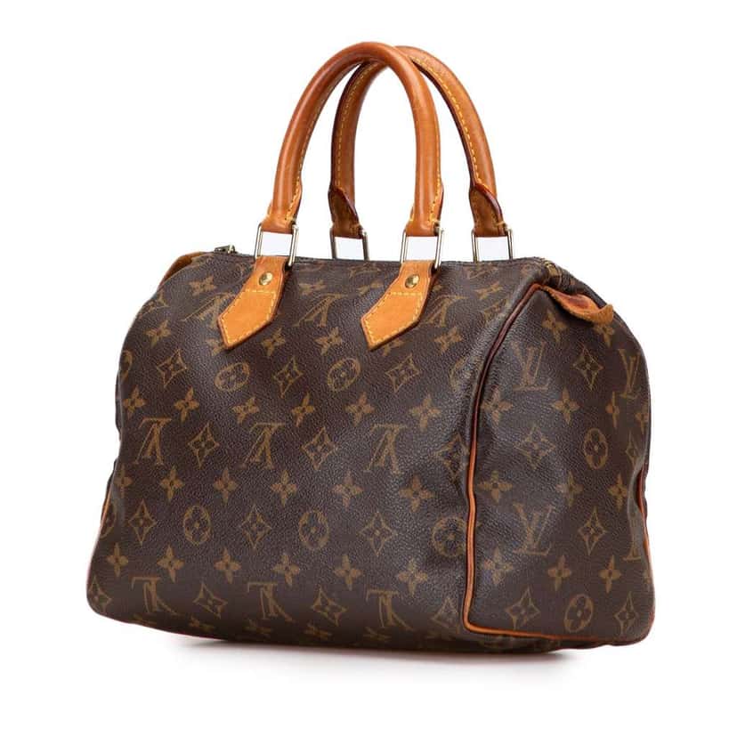 Louis Vuitton Monogram Speedy 25 Brown Good condition - Back View