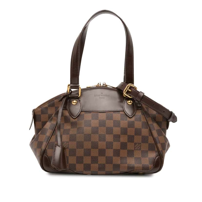 Louis Vuitton Damier Ebene Verona PM Brown Good condition - Front View
