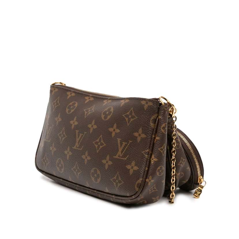 Louis Vuitton Monogram Multi Pochette Accessoires Brown Good condition - Back View