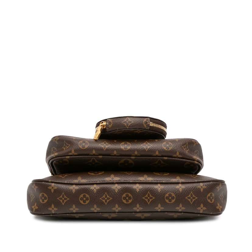 Louis Vuitton Monogram Multi Pochette Accessoires Brown Good condition - Inside View