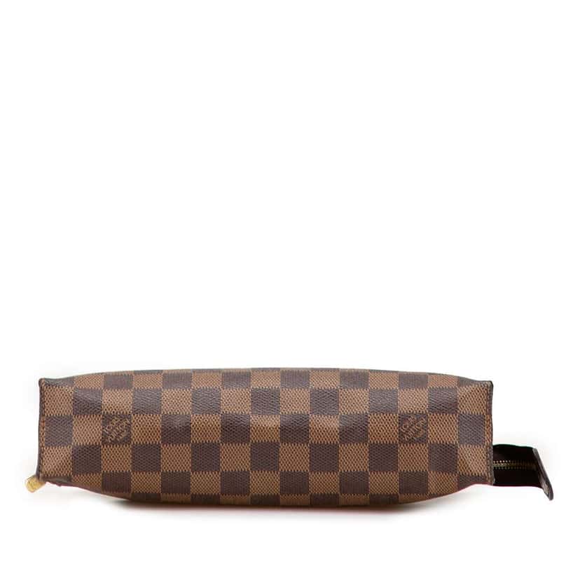 Louis Vuitton Damier Ebene Toiletry Pouch 26 Brown Good condition - Inside View