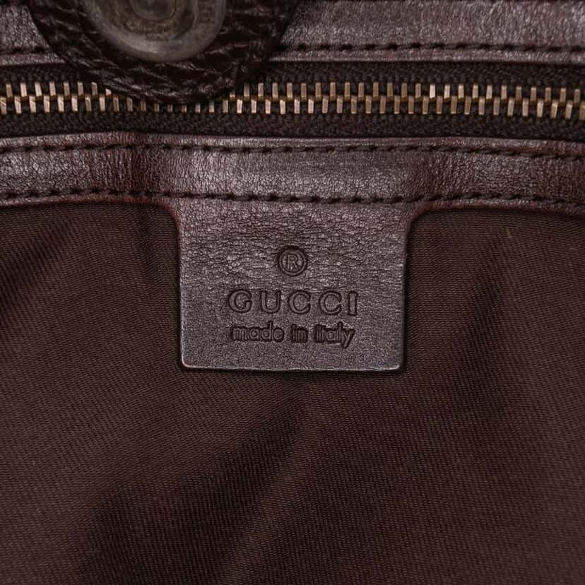 Gucci GG Canvas Interlocking G Tote Brown Canvas Fair condition - Box View
