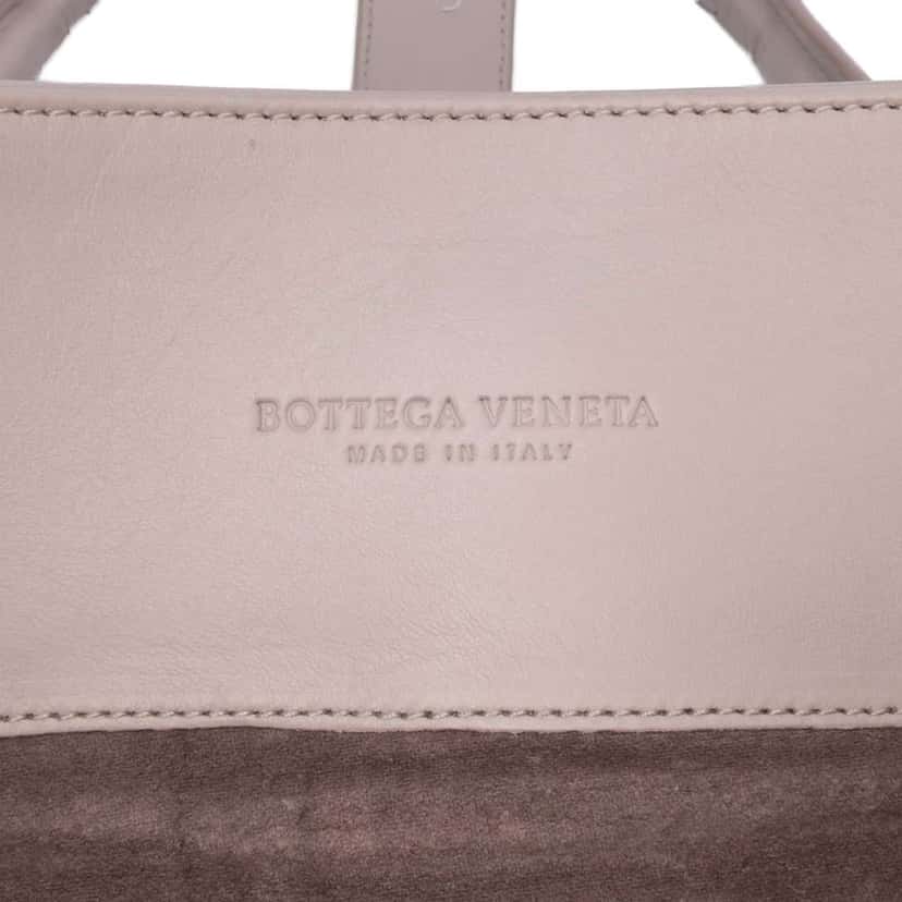 Bottega Veneta Medium Nappa Intrecciato Roma Tote Brown Leather Good condition - Box View