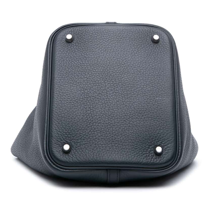 Hermès Clemence Picotin Lock 22 Grey Leather Good condition - Inside View