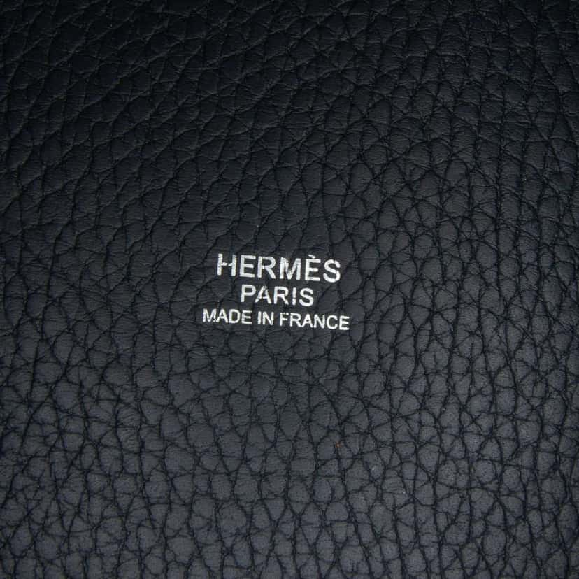 Hermès Clemence Picotin Lock 22 Grey Leather Good condition - Box View