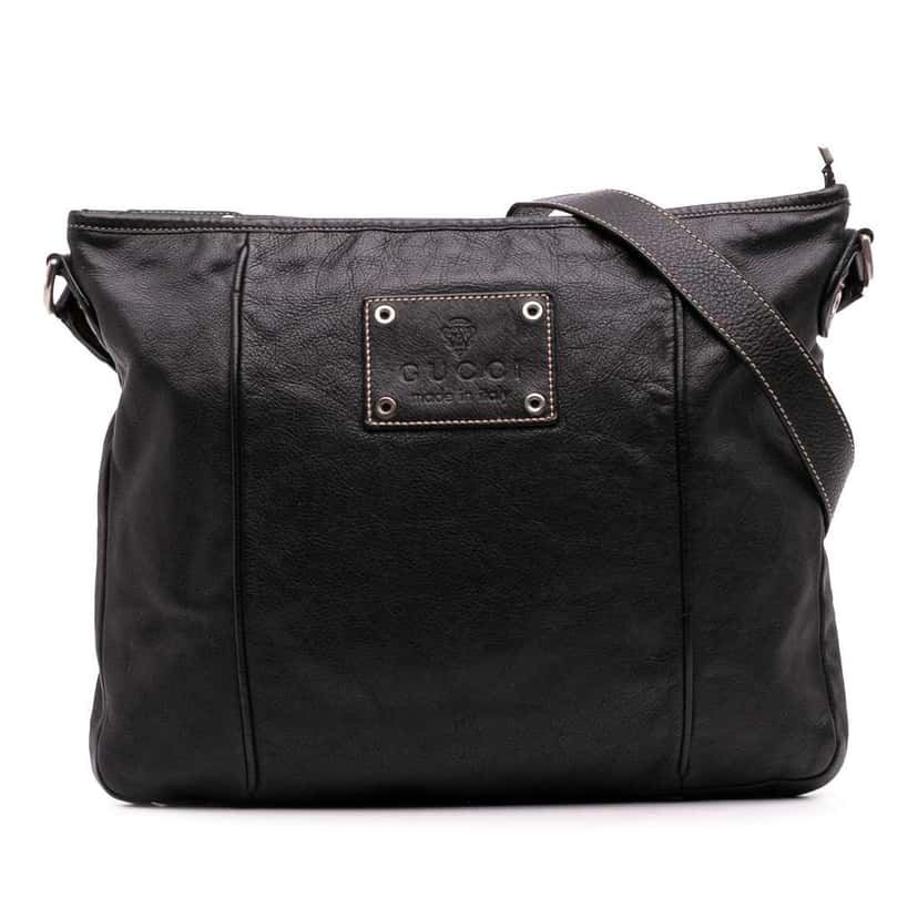 Gucci Leather Hysteria Crossbody Black Leather Good condition - Front View